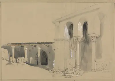 The Great Square at Torcello von John Ruskin