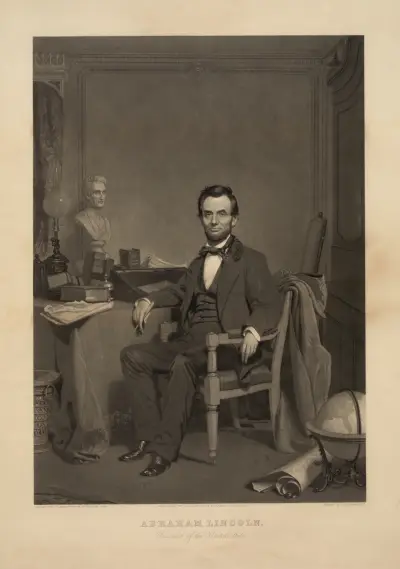 Abraham Lincoln – President of the United States – Nr. 2 von John Sartain