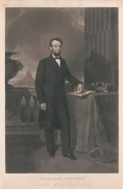 Abraham Lincoln – President of the United States – Nr. 1 von John Sartain