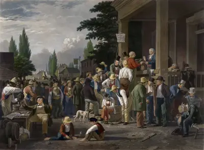 County Election von John Sartain