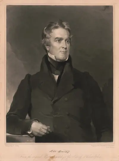 Horace Binney von John Sartain