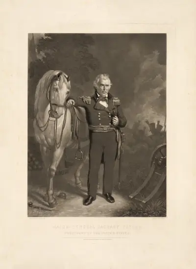 Major General Zachary Taylor – President of the United States von John Sartain