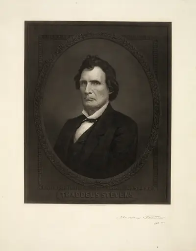Thaddeus Stevens – Nr. 1 von John Sartain