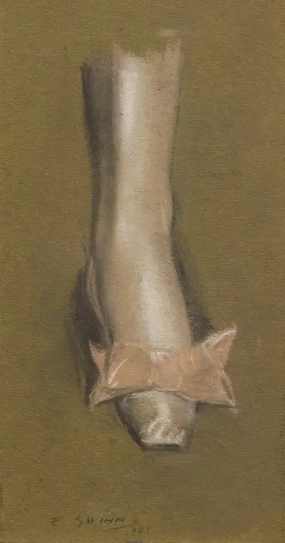 Ballet Slipper av John Sloan