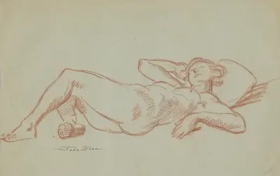 Model Resting, John Sloan