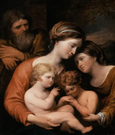 Holy Family av John Trumbull