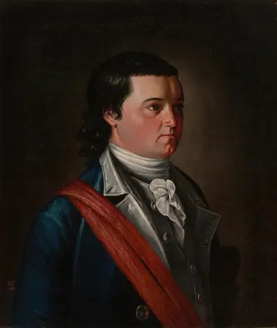Major Roger Alden av John Trumbull