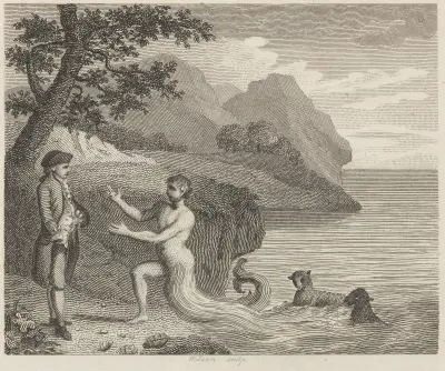 Bajka XXXIII. Dvořan a Próteus, John Wootton