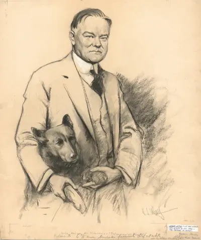 Herbert Clark Hoover von Samuel Johnson Woolf
