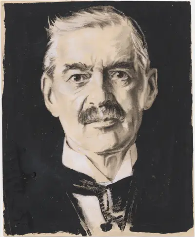 Neville Chamberlain, 1932 von Samuel Johnson Woolf