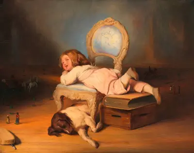 Das Kind und seine Welt von Josef Danhauser