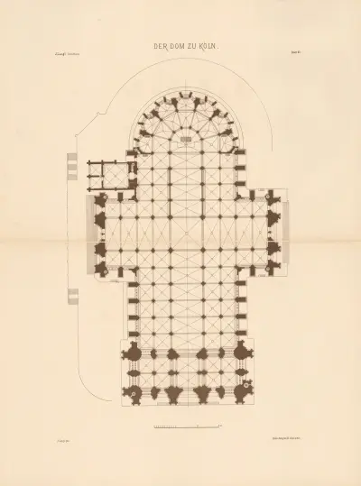Der Dom zu Köln av Josef Langl