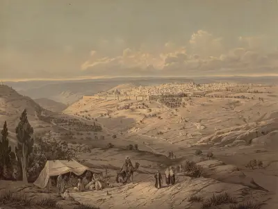 Jerusalem av Josef Langl