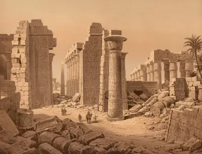 Karnak Temple av Josef Langl