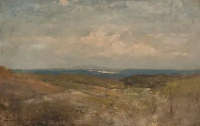 Hügellandschaft von Henri-Joseph Harpignies