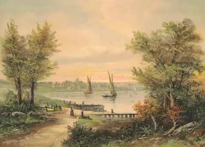 Lake Chapauqua av Joseph Hoover