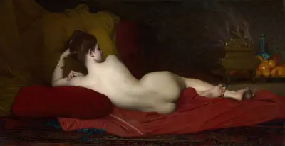 Odaliske, 1874 von Jules Joseph Lefebvre