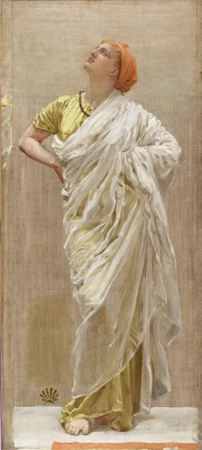 Study for Birds von Albert Joseph Moore