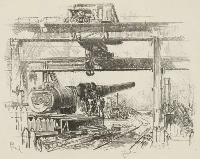 Gun-Testing av Joseph Pennell