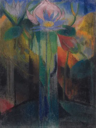 Jungle Foliage, Joseph Stella