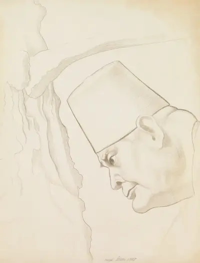 Self-Portrait, 1937, Joseph Stella