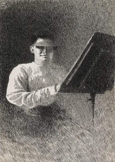 Self-Portrait, 1900, Joseph Stella