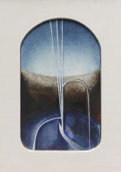Song of the Nightingale av Joseph Stella