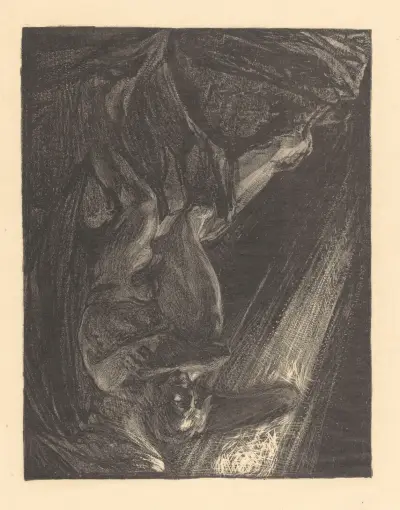 Padlý anděl sedící na skále, Johannes Josephus Aarts
