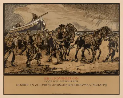 Jubilejní list Noord- en Zuid-Hollandsche Redding-Maatschappij, Johannes Josephus Aarts