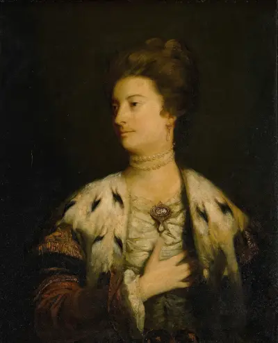 Portrait Of Lady Williams Wynn av Sir Joshua Reynolds
