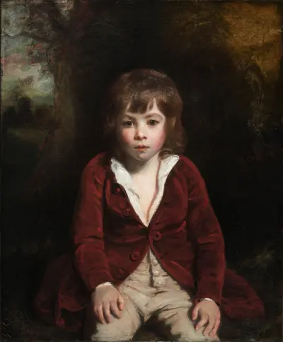 Portrait of Master Bunbury av Sir Joshua Reynolds