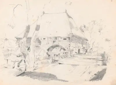 Water mill, Jozef Brandt
