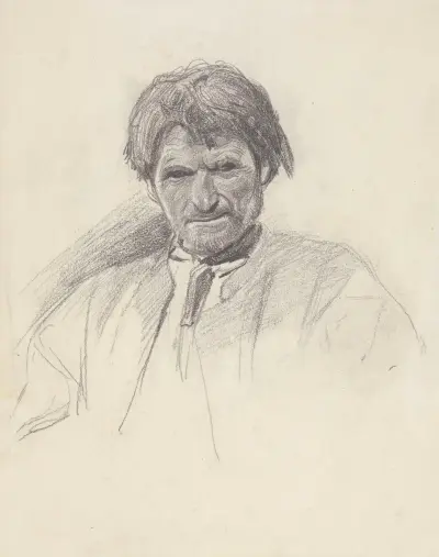 Studium chłopa – Polesuk, Jozef Chelmonski