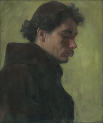 Podobizeň mnícha von Jozef Hanula