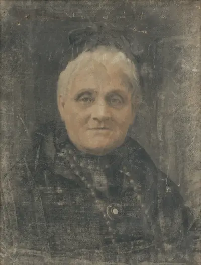 Portrait of a woman, 1928 von Jozef Hanula
