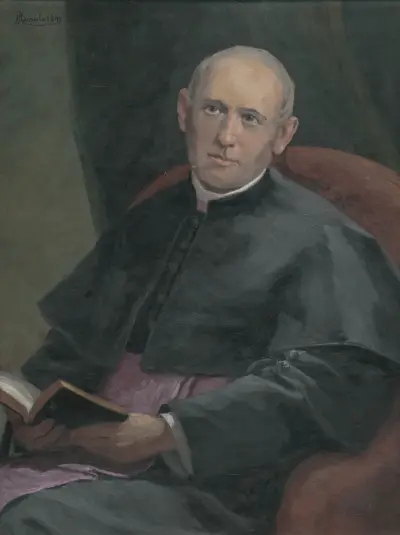 Portrét farára Zemana von Jozef Hanula