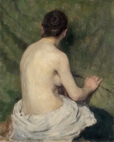 Study of Female Nude von Jozef Hanula