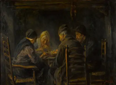 Potato eaters av Jozef Israëls