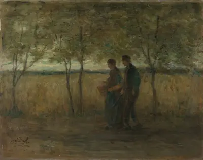 ‘Turning homewards’ av Jozef Israëls
