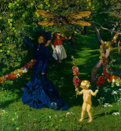 Strange garden, Józef Mehoffer