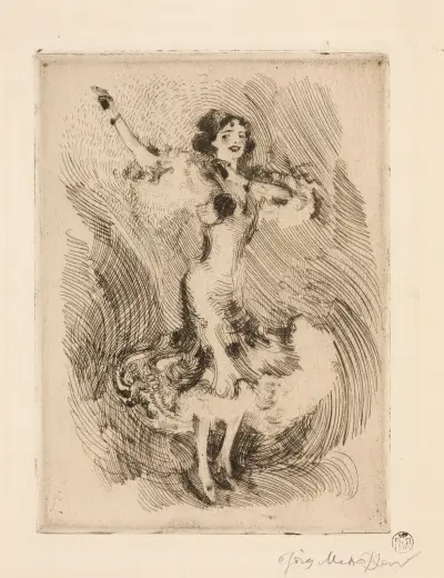 With Castanets, Józef Mehoffer