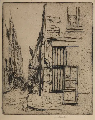 Rue Charlemagne v Paříži, Józef Pankiewicz