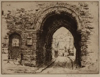 Dinan – brána Jerzual, Józef Pankiewicz