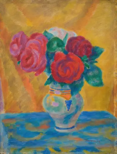 Roses av Józef Pankiewicz