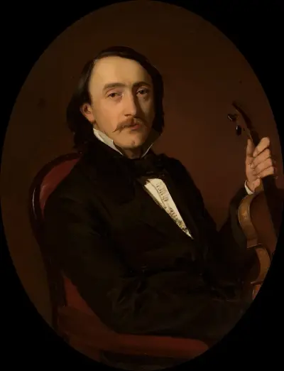 Porträt von Nikodem Biernacki von Józef Simmler