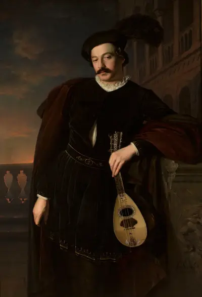 Bildnis des Wilhelm Troszel von Józef Simmler
