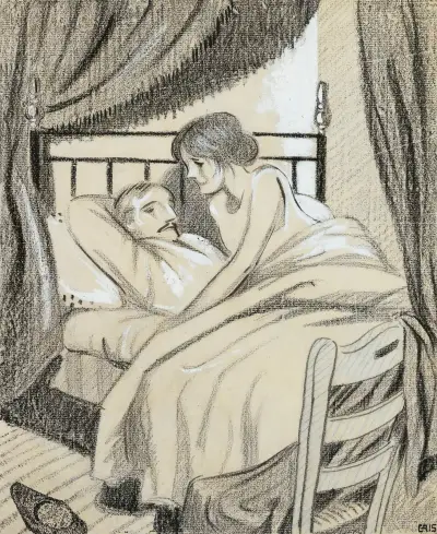 La Dernière Nuit av Juan Gris