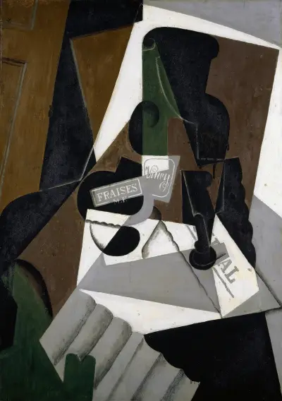 The Pot of Strawberry Jam av Juan Gris