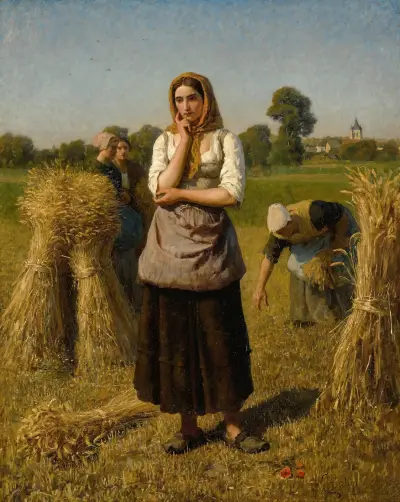 La Glaneuse, Jules Breton