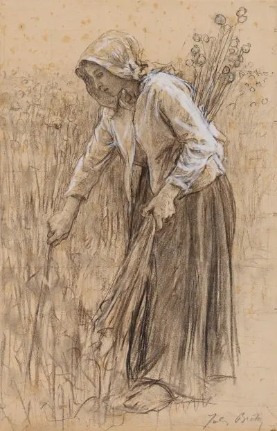 Ramasseuse d’œillettes, Jules Breton